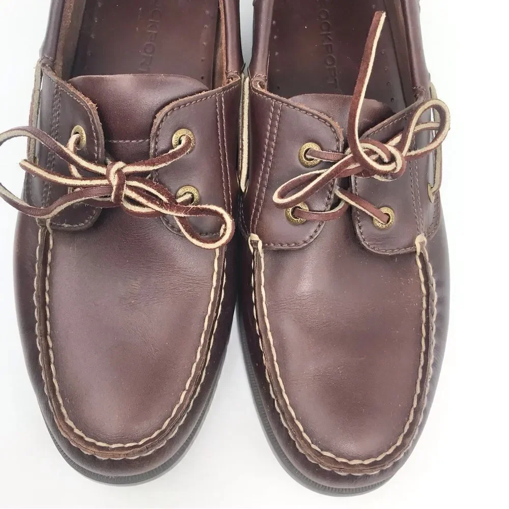 Rockport brown leather